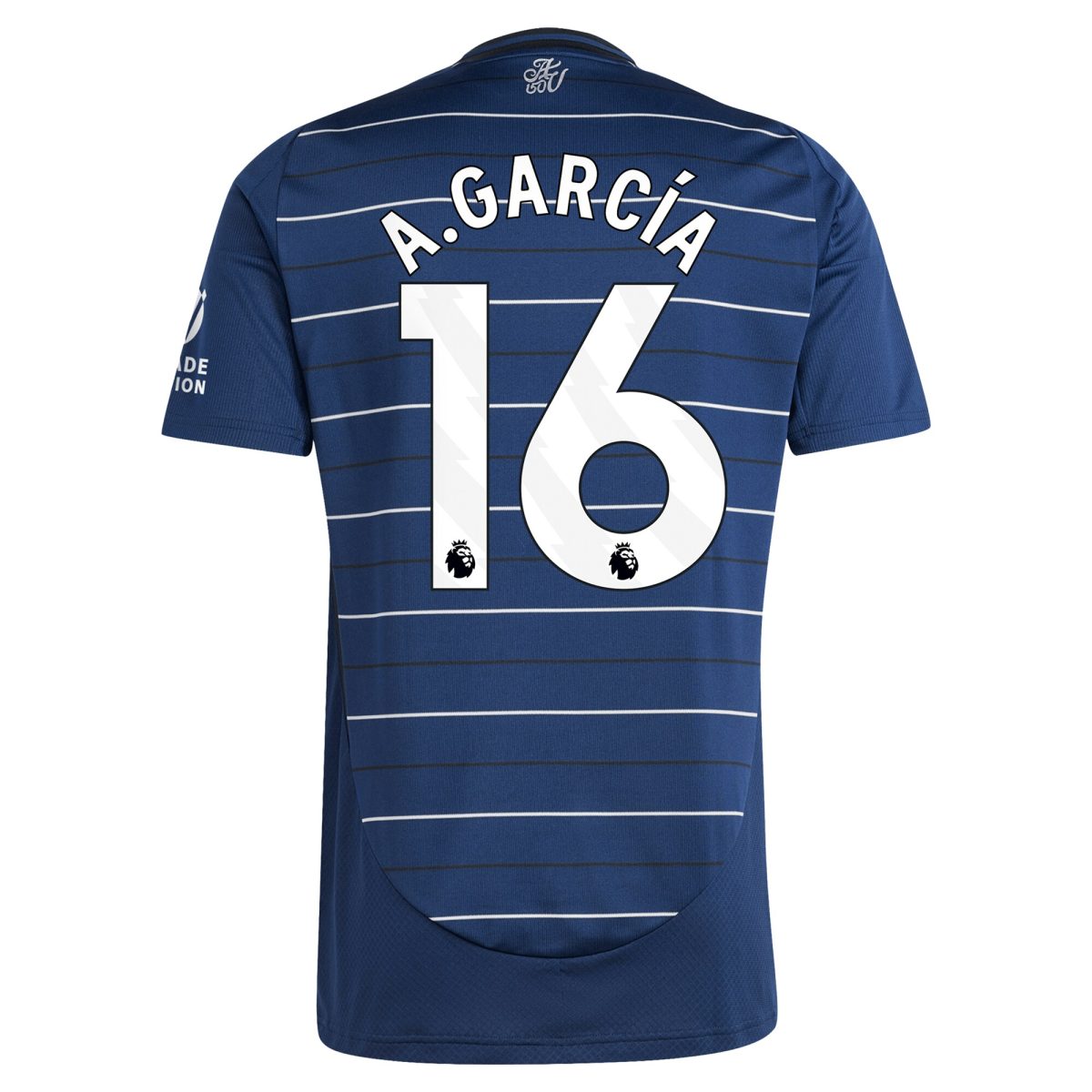 aston villa adidas third shirt 2024-25 with a.garcía 16 printing Collection - Official Aston Villa Kits