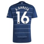 aston villa adidas third shirt 2024-25 with a.garcía 16 printing Collection - Official Aston Villa Kits