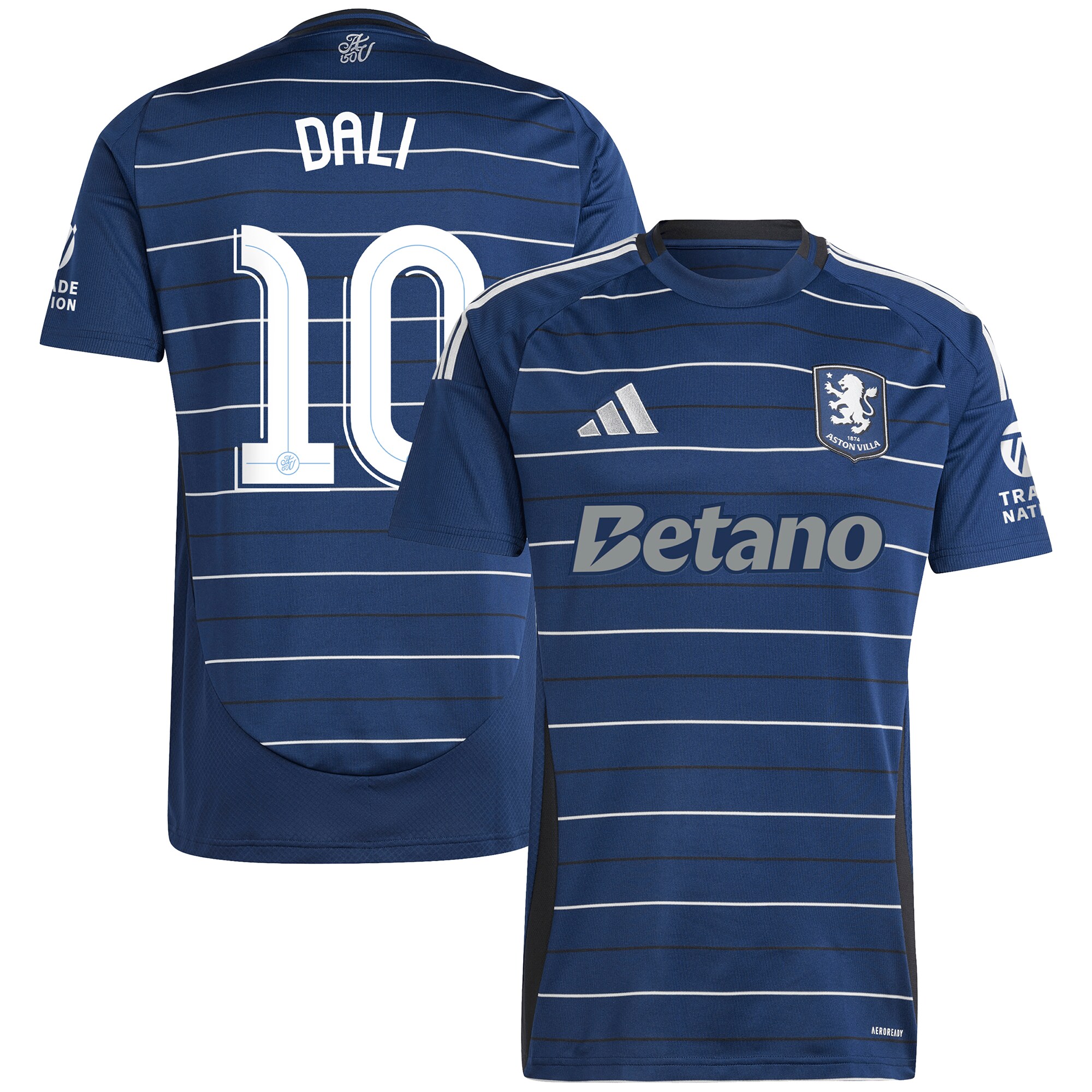 aston villa adidas third shirt 2024-25 with dali 10 cup printing Collection - Official Aston Villa Kits