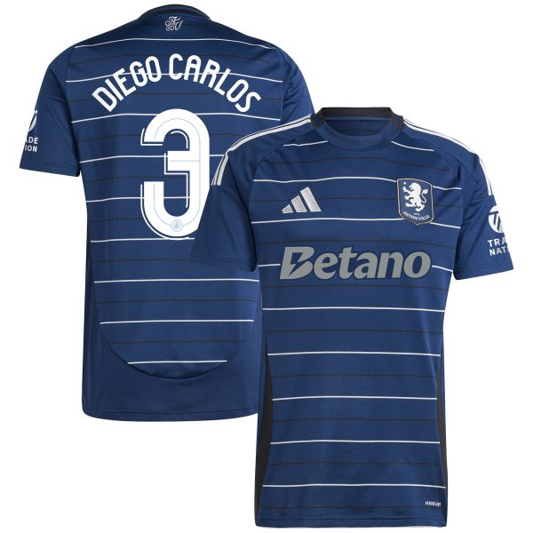 aston villa adidas third shirt 2024-25 with diego carlos 3 cup printing Collection - Official Aston Villa Kits