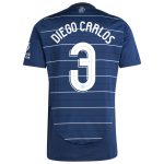 aston villa adidas third shirt 2024-25 with diego carlos 3 cup printing Collection - Official Aston Villa Kits