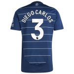 aston villa adidas third shirt 2024-25 with diego carlos 3 printing Collection - Official Aston Villa Kits