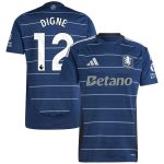 aston villa adidas third shirt 2024-25 with digne 12 printing Collection - Official Aston Villa Kits