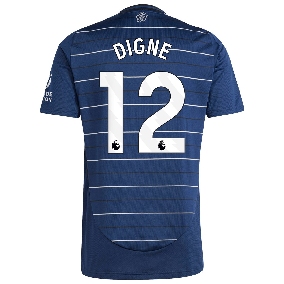 aston villa adidas third shirt 2024-25 with digne 12 printing Collection - Official Aston Villa Kits