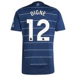 aston villa adidas third shirt 2024-25 with digne 12 printing Collection - Official Aston Villa Kits
