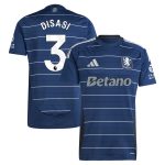 aston villa adidas third shirt 2024-25 with disasi 3 printing Collection - Official Aston Villa Kits