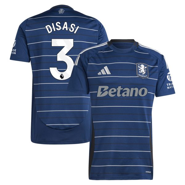 aston villa adidas third shirt 2024-25 with disasi 3 printing Collection - Official Aston Villa Kits