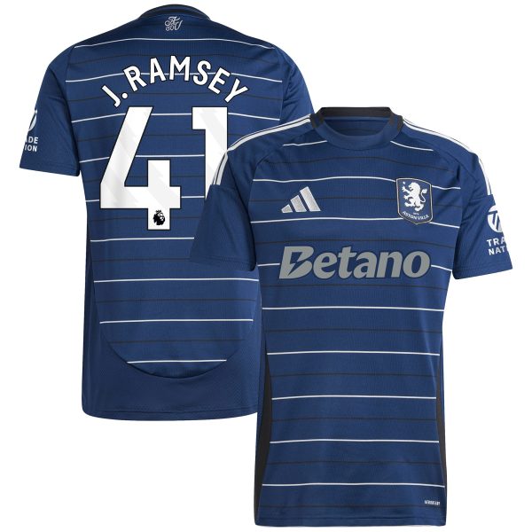 aston villa adidas third shirt 2024-25 with j. ramsey 41 printing Collection - Official Aston Villa Kits