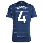 aston villa adidas third shirt 2024-25 with konsa 4 printing Collection - Official Aston Villa Kits