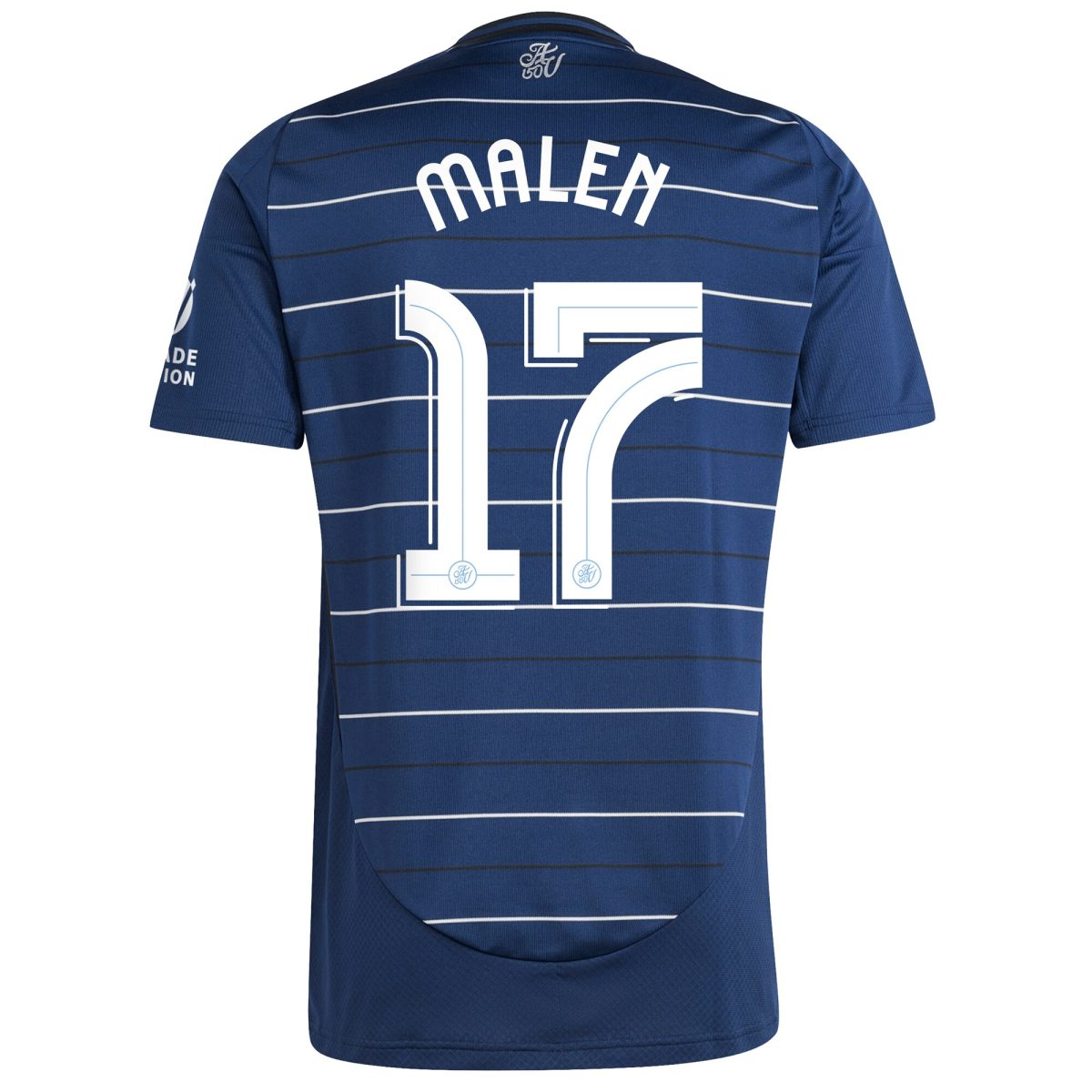 aston villa adidas third shirt 2024-25 with malen 17 cup printing Collection - Official Aston Villa Kits