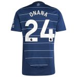 aston villa adidas third shirt 2024-25 with onana 24 printing Collection - Official Aston Villa Kits
