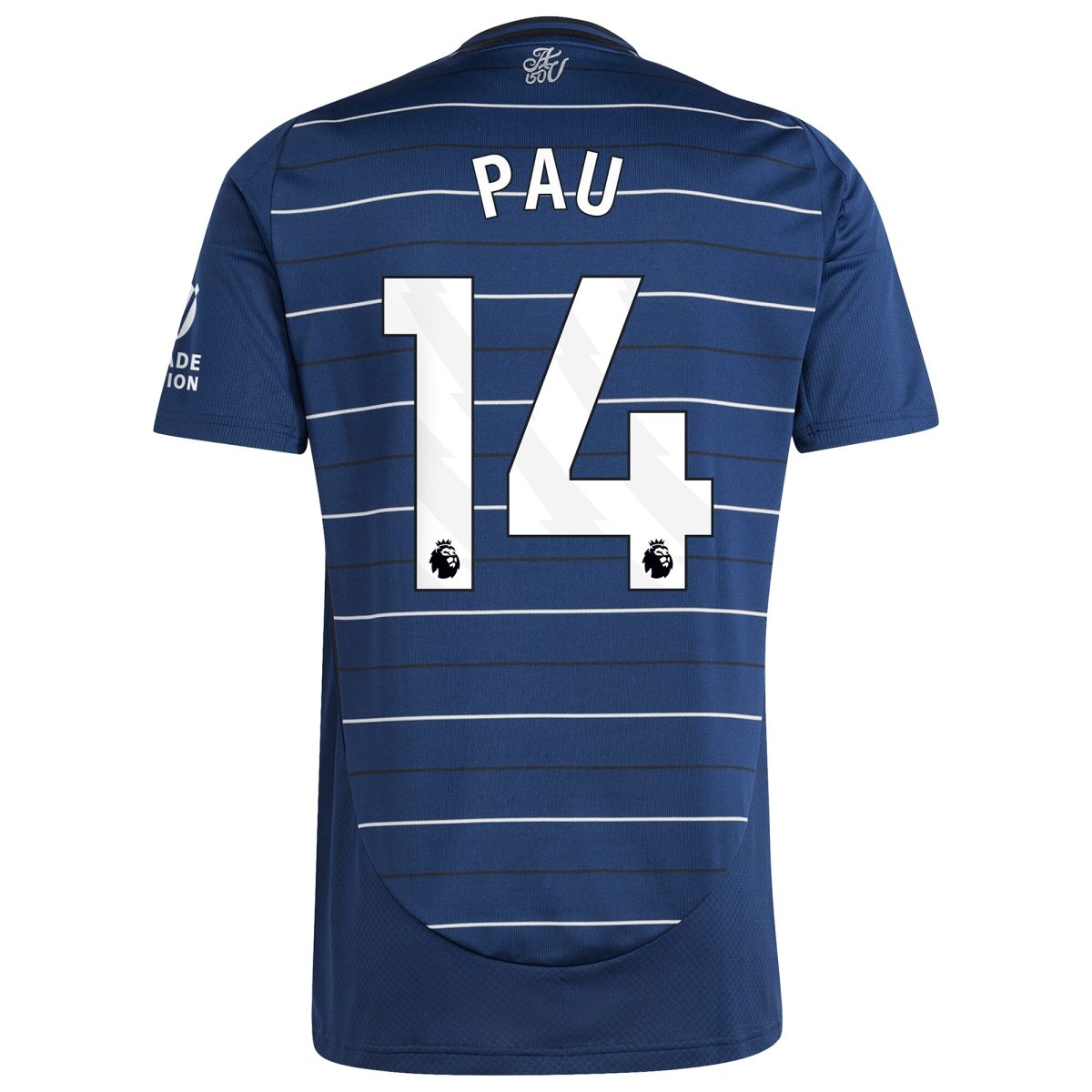 aston villa adidas third shirt 2024-25 with pau 14 printing Collection - Official Aston Villa Kits