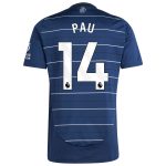 aston villa adidas third shirt 2024-25 with pau 14 printing Collection - Official Aston Villa Kits