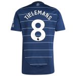 aston villa adidas third shirt 2024-25 with tielemans 8 printing Collection - Official Aston Villa Kits