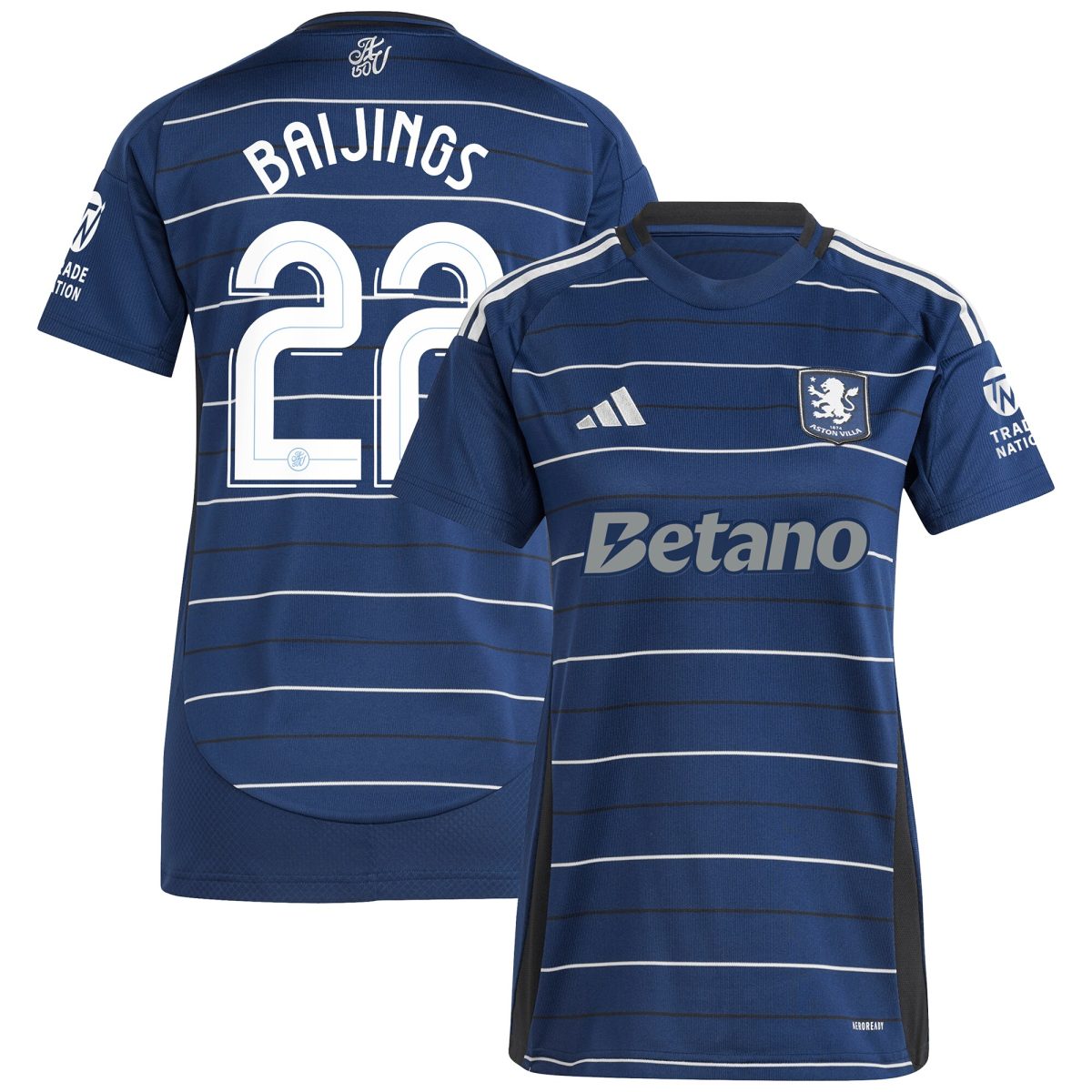 aston villa adidas third shirt 2024-25 – womens with baijings 22 cup printing Collection - Official Aston Villa Kits