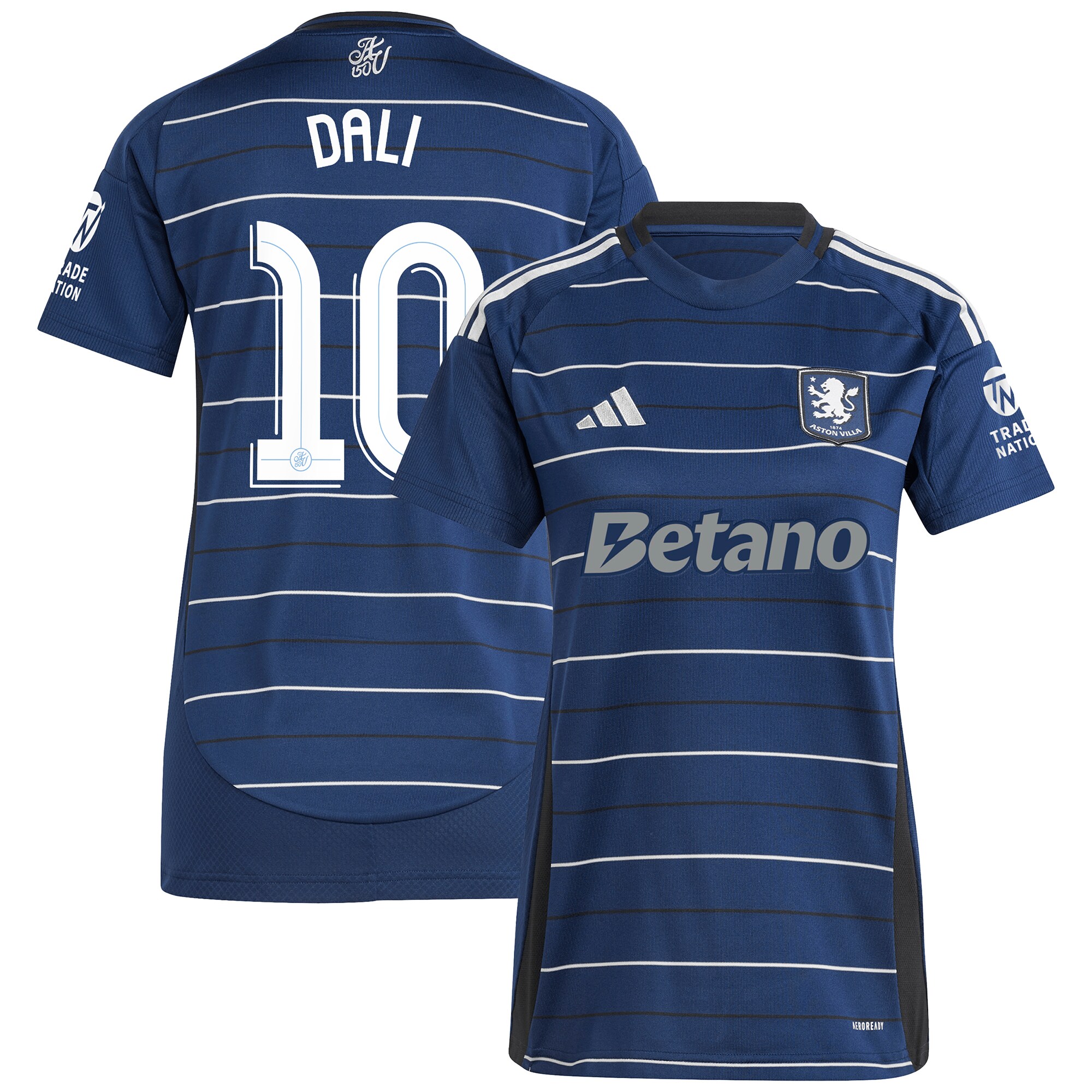 aston villa adidas third shirt 2024-25 – womens with dali 10 cup printing Collection - Official Aston Villa Kits