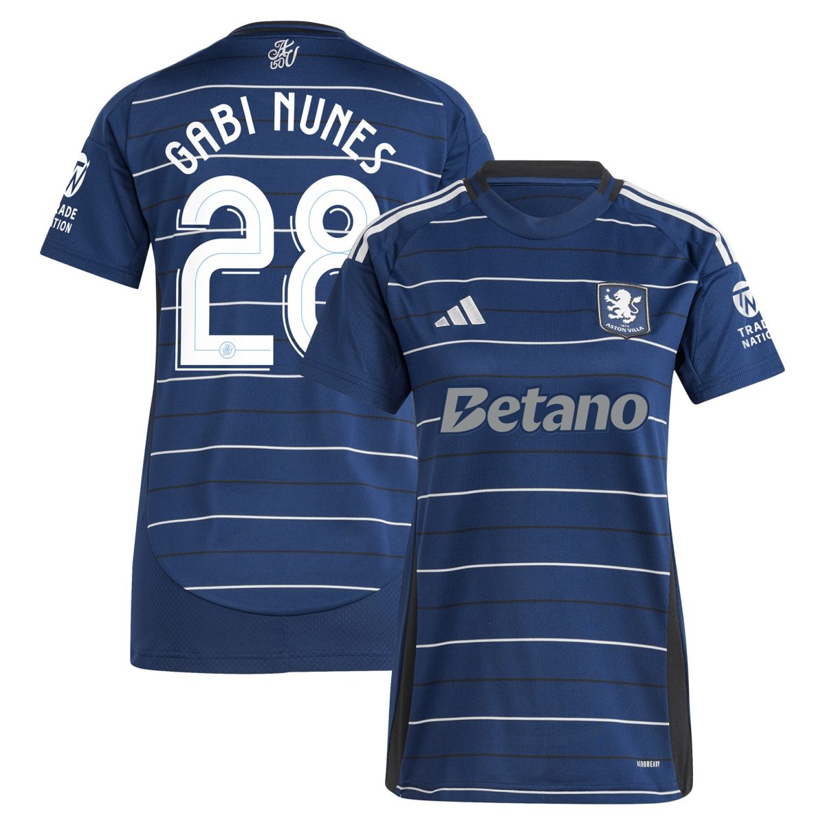 aston villa adidas third shirt 2024-25 – womens with gabi nunes 28 cup printing Collection - Official Aston Villa Kits