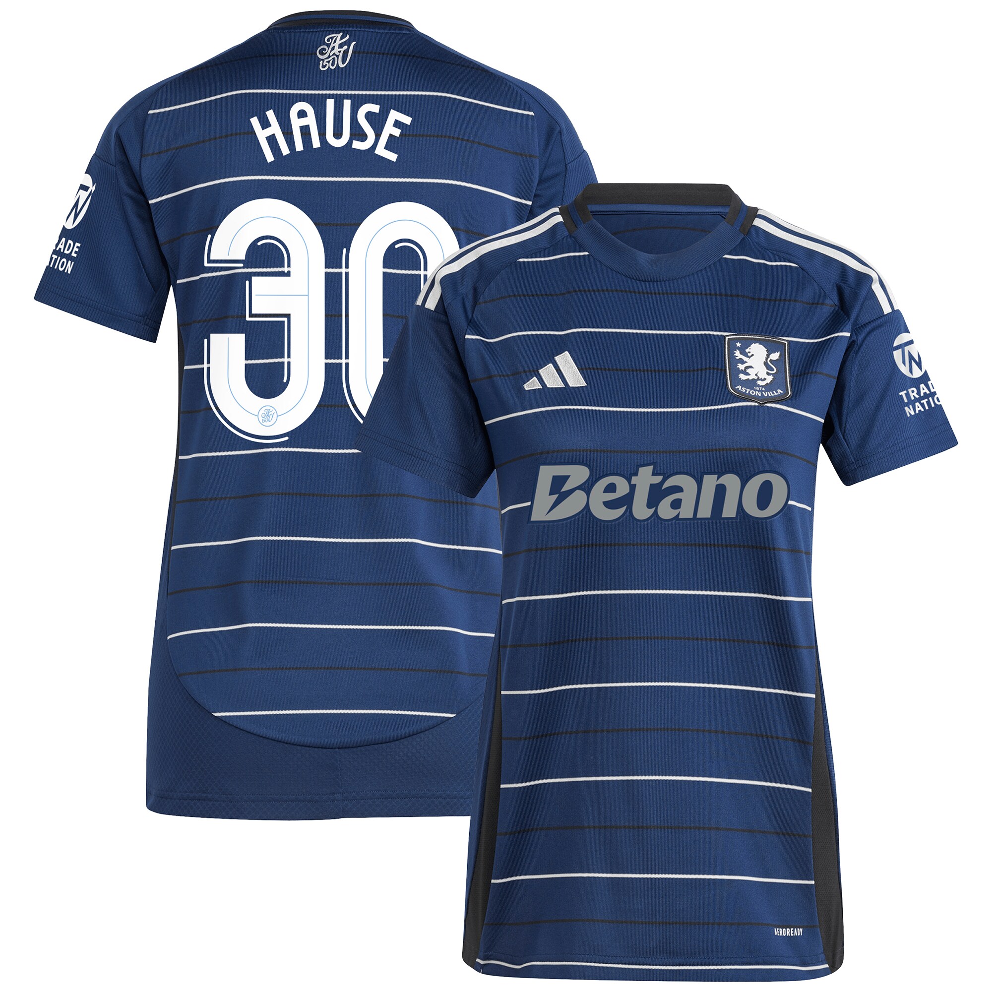 aston villa adidas third shirt 2024-25 – womens with hause 30 cup printing Collection - Official Aston Villa Kits
