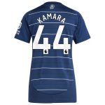 aston villa adidas third shirt 2024-25 – womens with kamara 44 printing Collection - Official Aston Villa Kits