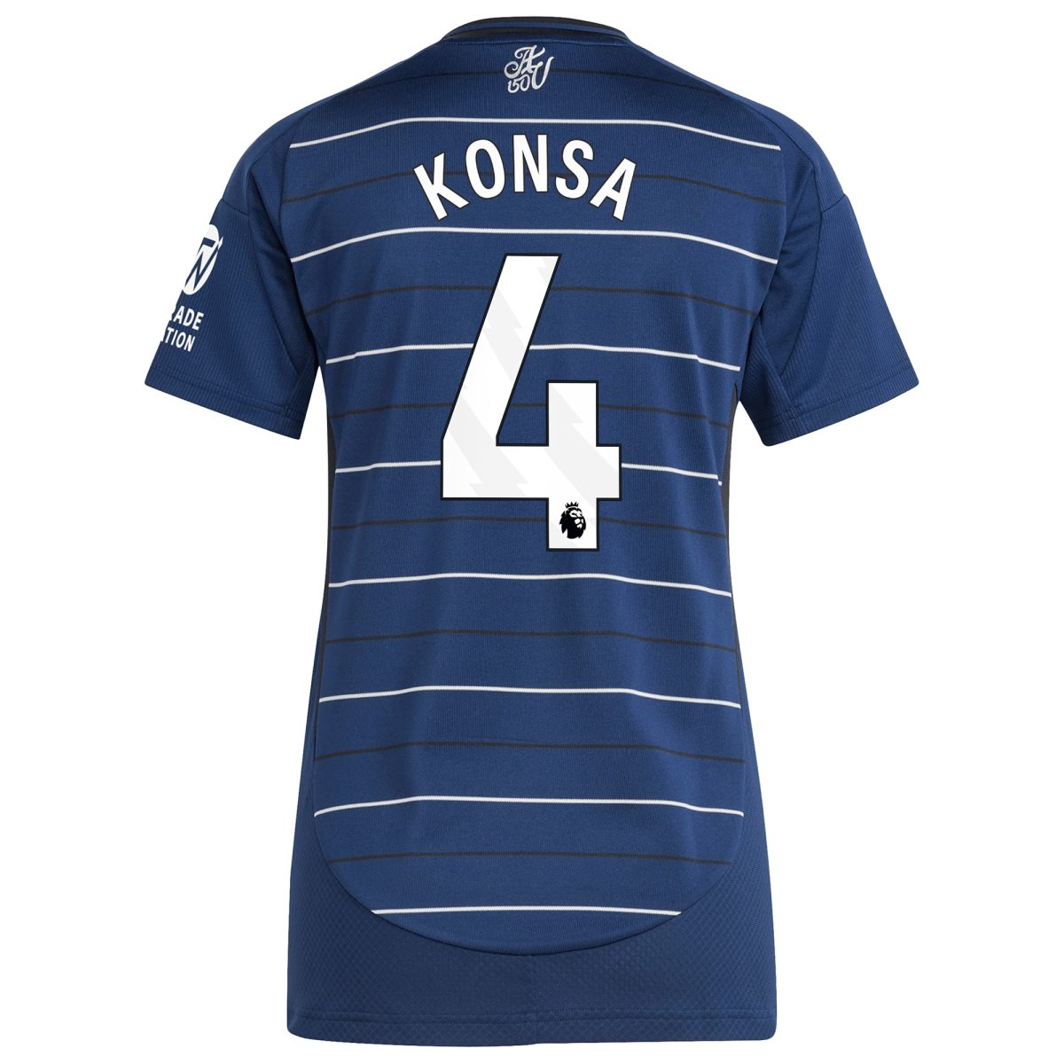 aston villa adidas third shirt 2024-25 – womens with konsa 4 printing Collection - Official Aston Villa Kits