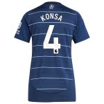 aston villa adidas third shirt 2024-25 – womens with konsa 4 printing Collection - Official Aston Villa Kits