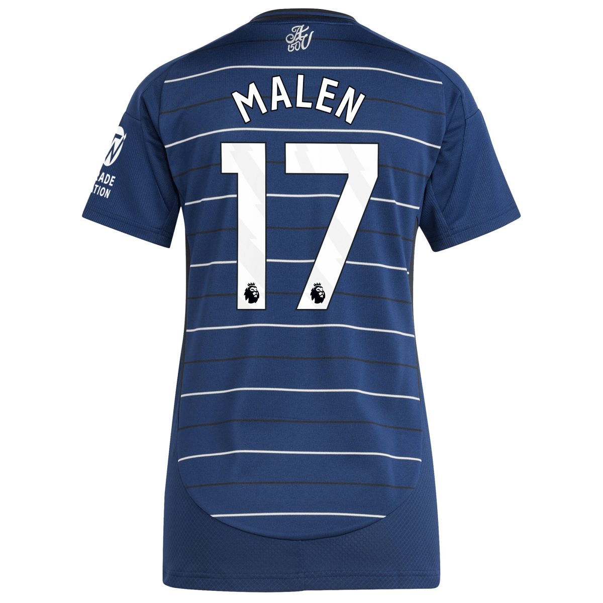 aston villa adidas third shirt 2024-25 – womens with malen 17 printing Collection - Official Aston Villa Kits
