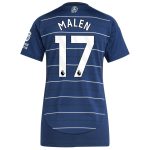 aston villa adidas third shirt 2024-25 – womens with malen 17 printing Collection - Official Aston Villa Kits