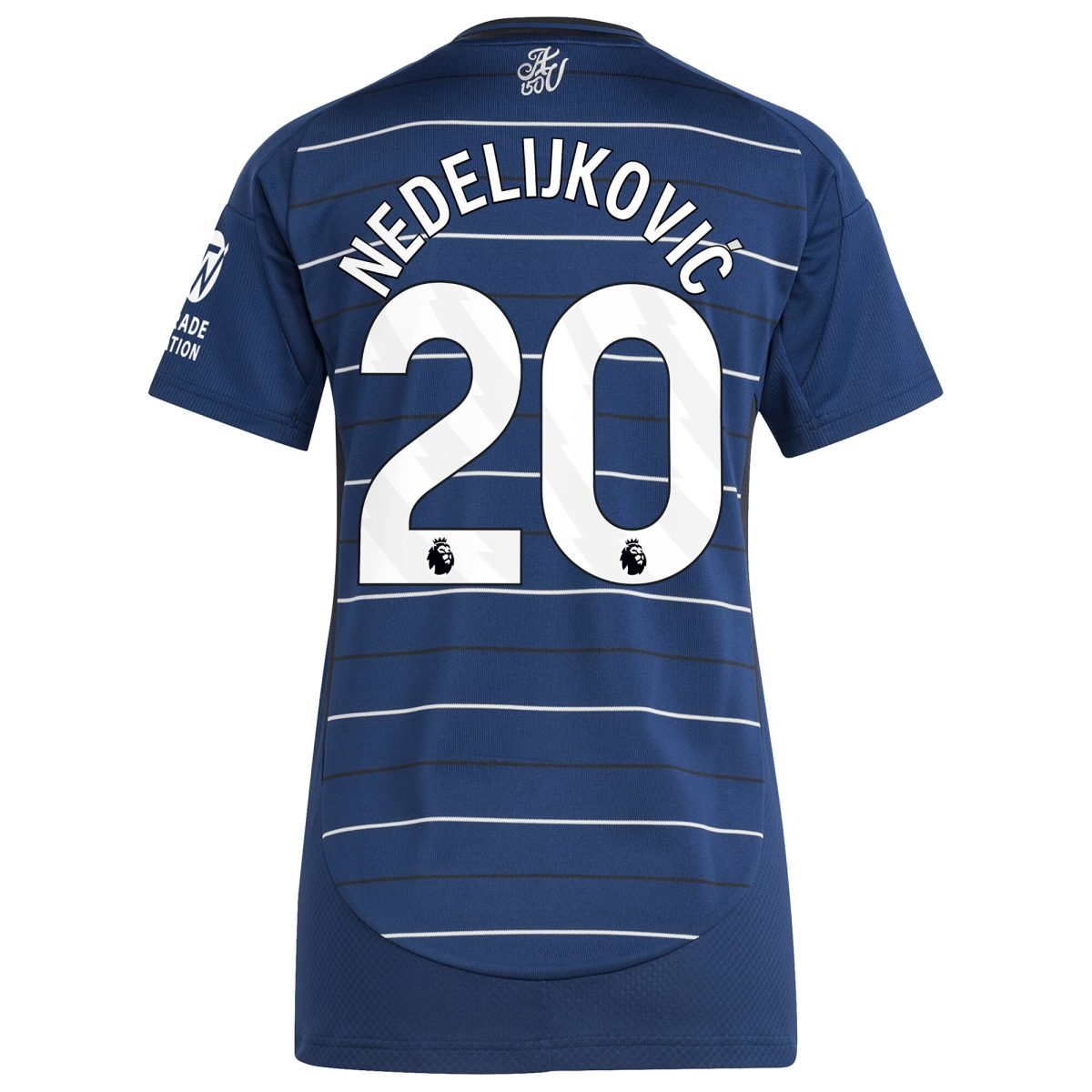 aston villa adidas third shirt 2024-25 – womens with nedeljković 20 printing Collection - Official Aston Villa Kits