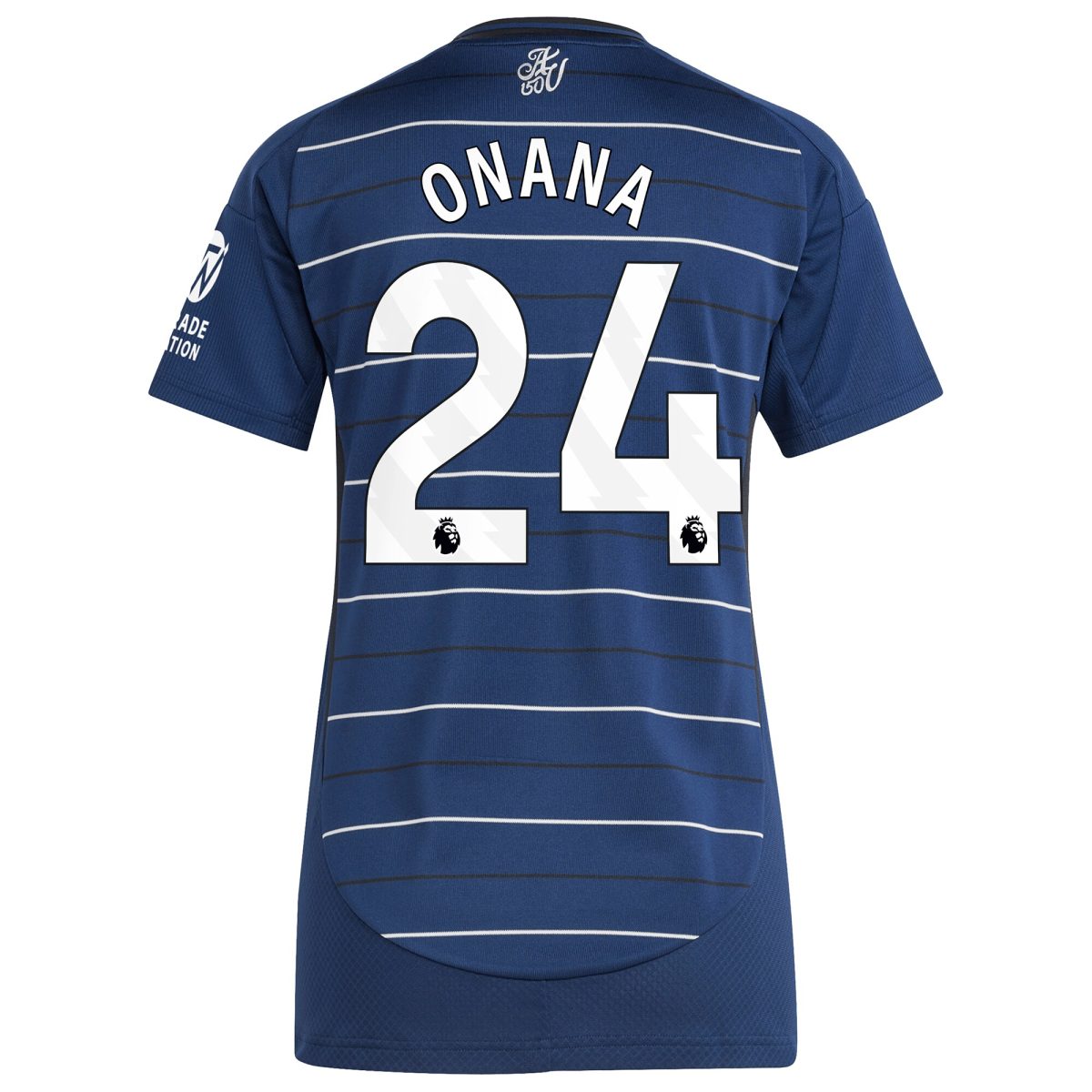 aston villa adidas third shirt 2024-25 – womens with onana 24 printing Collection - Official Aston Villa Kits