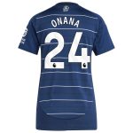 aston villa adidas third shirt 2024-25 – womens with onana 24 printing Collection - Official Aston Villa Kits