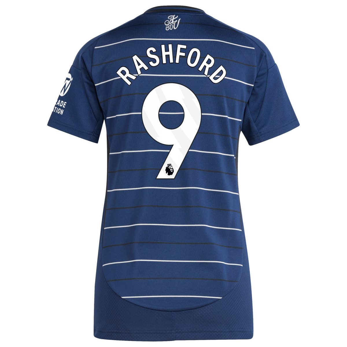 aston villa adidas third shirt 2024-25 – womens with rashford 9 printing Collection - Official Aston Villa Kits