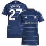 aston villa adidas third shirt 2024-25 – womens with rogers 27 printing Collection - Official Aston Villa Kits