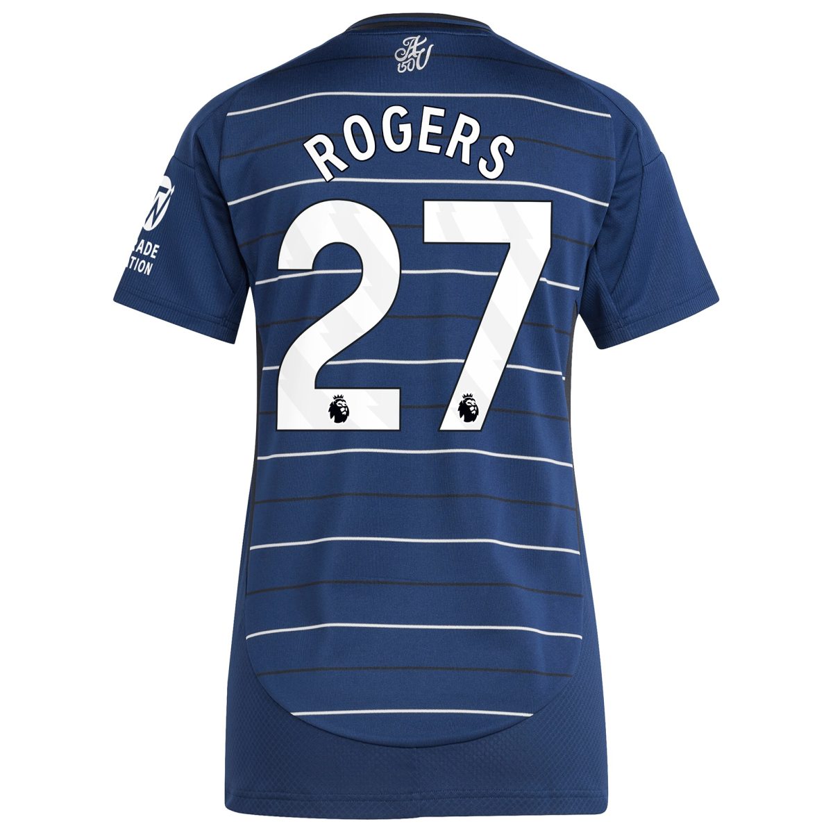 aston villa adidas third shirt 2024-25 – womens with rogers 27 printing Collection - Official Aston Villa Kits