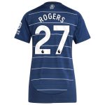 aston villa adidas third shirt 2024-25 – womens with rogers 27 printing Collection - Official Aston Villa Kits