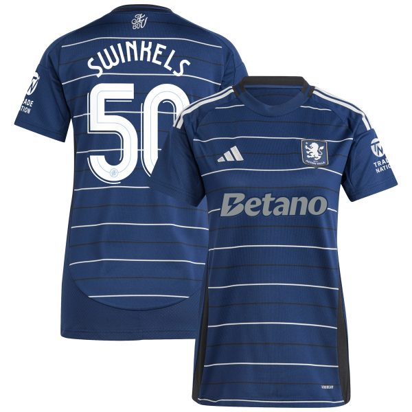 aston villa adidas third shirt 2024-25 – womens with swinkels 50 cup printing Collection - Official Aston Villa Kits