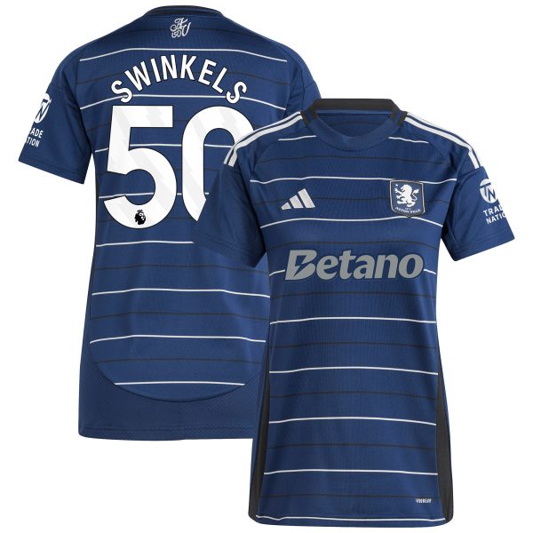 aston villa adidas third shirt 2024-25 – womens with swinkels 50 printing Collection - Official Aston Villa Kits