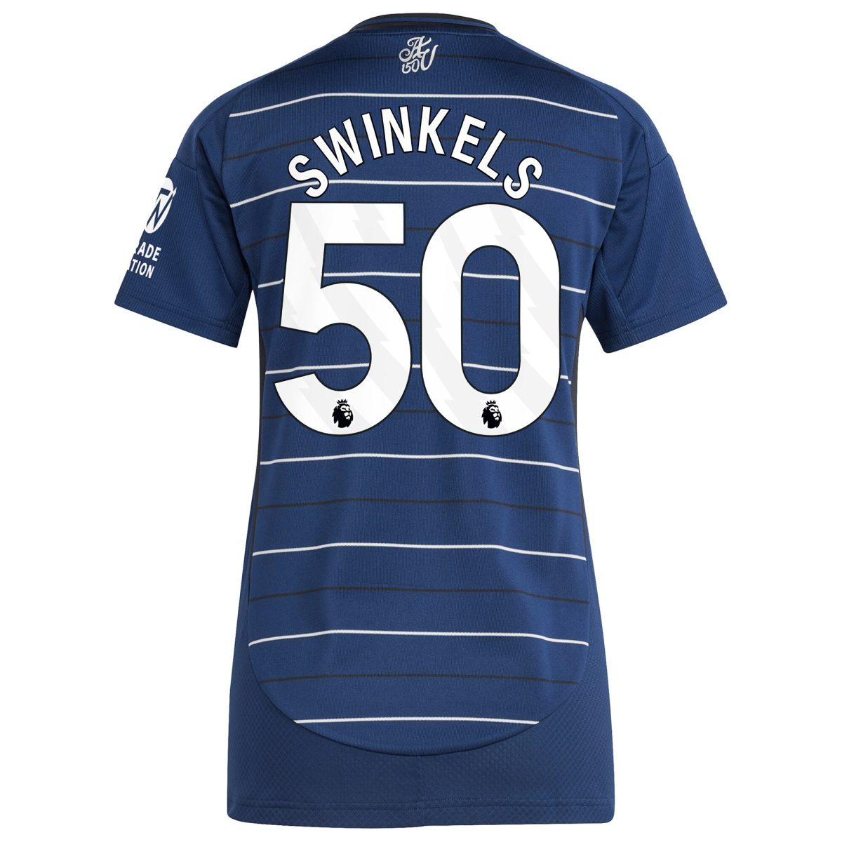 aston villa adidas third shirt 2024-25 – womens with swinkels 50 printing Collection - Official Aston Villa Kits