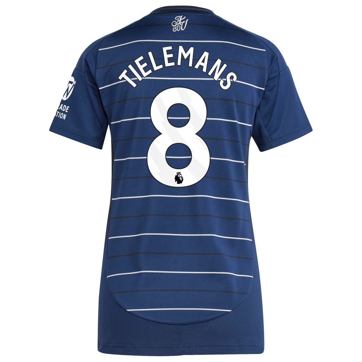 aston villa adidas third shirt 2024-25 – womens with tielemans 8 printing Collection - Official Aston Villa Kits