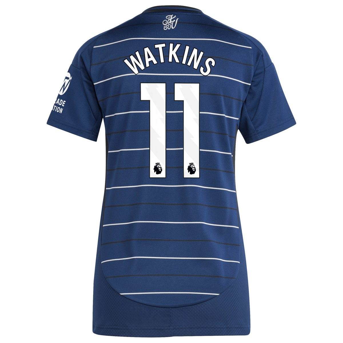 aston villa adidas third shirt 2024-25 – womens with watkins 11 printing Collection - Official Aston Villa Kits