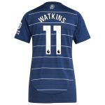 aston villa adidas third shirt 2024-25 – womens with watkins 11 printing Collection - Official Aston Villa Kits