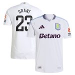 aston villa adidas wsl away authentic shirt 2024-25 with grant 23 printing Collection - Official Aston Villa Kits