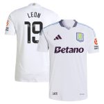 aston villa adidas wsl away authentic shirt 2024-25 with leon 19 printing Collection - Official Aston Villa Kits