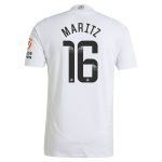 aston villa adidas wsl away authentic shirt 2024-25 with maritz 16 printing Collection - Official Aston Villa Kits