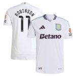 aston villa adidas wsl away authentic shirt 2024-25 with robinson 11 printing Collection - Official Aston Villa Kits