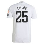 aston villa adidas wsl away authentic shirt 2024-25 with taylor 25 printing Collection - Official Aston Villa Kits