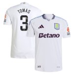 aston villa adidas wsl away authentic shirt 2024-25 with tomás 3 printing Collection - Official Aston Villa Kits
