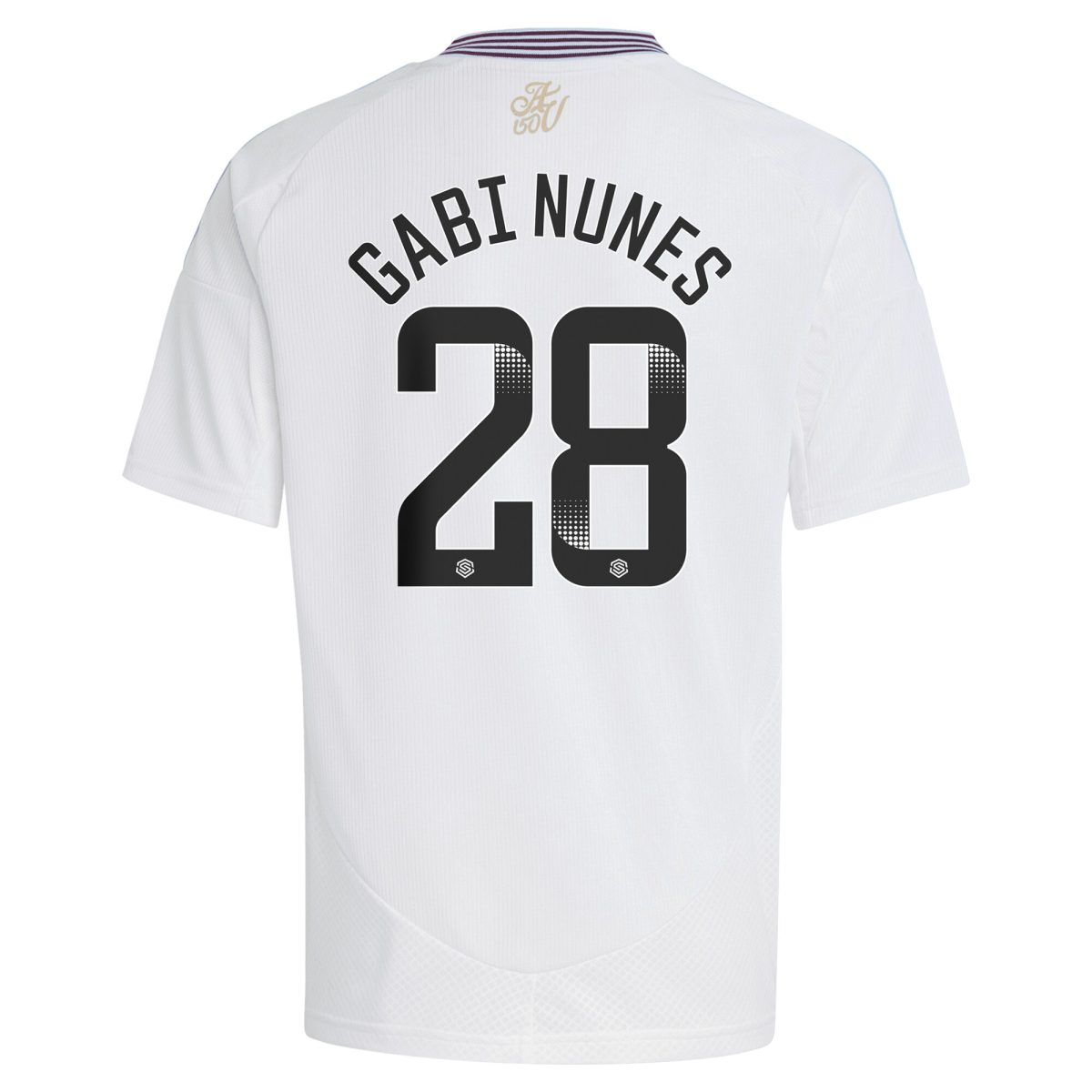aston villa adidas wsl away shirt 2024-25 – kids with gabi nunes 28 printing Collection - Official Aston Villa Kits