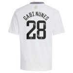 aston villa adidas wsl away shirt 2024-25 – kids with gabi nunes 28 printing Collection - Official Aston Villa Kits