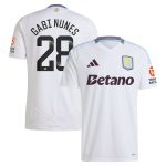 aston villa adidas wsl away shirt 2024-25 with gabi nunes 28 printing Collection - Official Aston Villa Kits