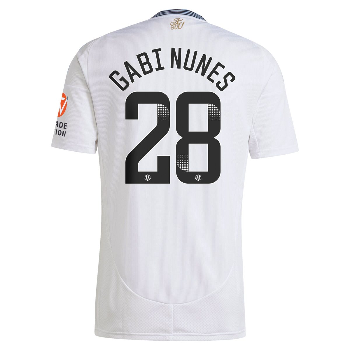 aston villa adidas wsl away shirt 2024-25 with gabi nunes 28 printing Collection - Official Aston Villa Kits